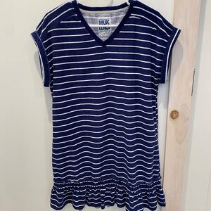 MUK LUKS Terry Beach Coverup Sz. M